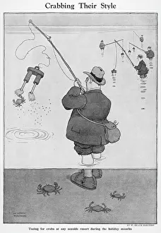Crabbing: Crabbing Their Style by William Heath Robinson