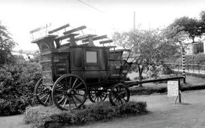 Doone: Crackington Haven, the Lorna Doone Coach c1960