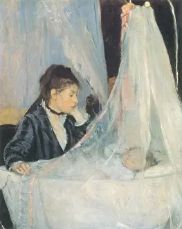Motherhood: The Cradle, by Berthe Morisot