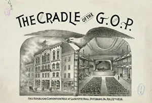 C1897: The cradle of the G.O.P. First Republican convention held at