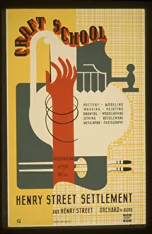 Sponsored: Craft school Pottery, modeling, weaving, painting, drawing
