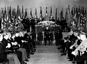 Kaiserdamm: Crafts exhibition on the Kaiserdamm, 1938