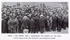 Pemberton: Craig, the Surrey Poet, at the Oval
