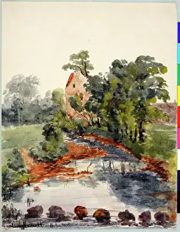 1843: Craiglockhart, on the Water of Leith near Slateford