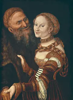 Lecherous: Cranach, Lucas, the Elder (1472-1553). The