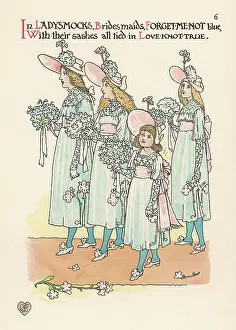 Bridesmaids: Crane, a Flower Wedding