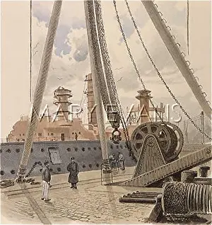 60000: CRANE AT KIEL SHIPYARD