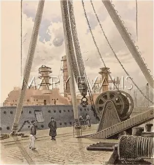 60000: CRANE IN SHIPYARD