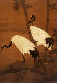 Bian: Cranes and Bamboo