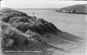 Warning: Crantock Beach View
