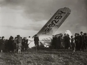 Irland: Crashed Plane