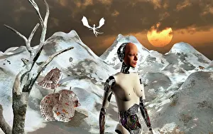 Cybernetic: A crashed spaceship in the mountains of an alien world
