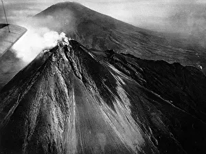 Erupted: The crater of Merapi, Java