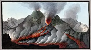 1756: Crater of Vesuvius, 1756