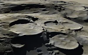 Impact: The cratered surface of the moon