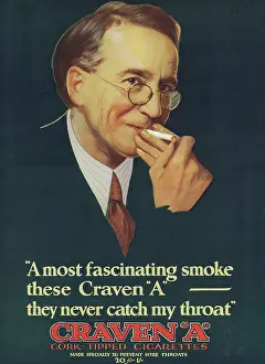 Sore: Craven A Cigarette Advert, 1927