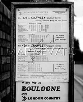 Timetables: CRAWLEY BUS TIMETABLE