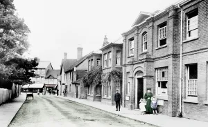 Crawley: Crawley, Post Office Road 1907