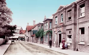 Crawley: Crawley, Post Office Road 1907