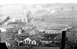Crawshawbooth: Crawshawbooth looking East, early 1900s