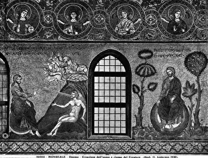 Monreale: The Creation of man and