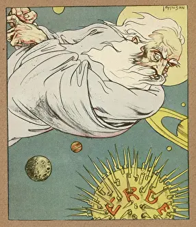 Appalled: Creator god appalled by his own creation, 1931