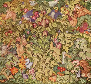 Myriad: Creatures in Foliage, by Frank Brangwyn