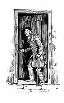 Slinky: A creepy man in a doorway