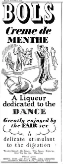 Creme: Creme de Menthe advertisement, 1931