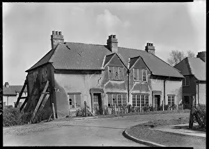 Subsidence: The Crescent, Moira, Ashby Woulds, Leicestershire