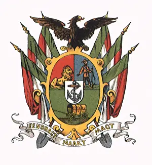 Adorned: Crest with Flags, Eagle
