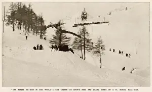 Cresta: The Cresta Run, St. Moritz 1912