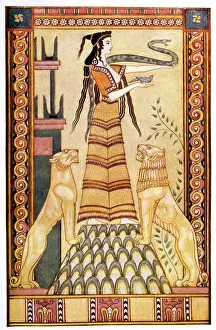 Cretan: Cretan Snake Goddess