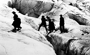 Crevasse: Crevasse, Mont Blanc