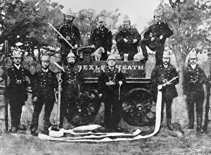 Bexleyheath: Crew of the Bexleyheath Fire Brigade, Kent