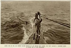 Scuttle: Crew of a British C Class submarine 1916