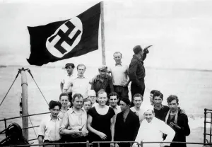 Bordeaux: Crew of a German blockade runner, 1941