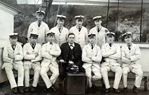 Telegraphist: Crew of HMS Astraea, British second-class cruiser