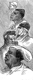 Indus: Crew members of the emigrant ship, Indus, 1872