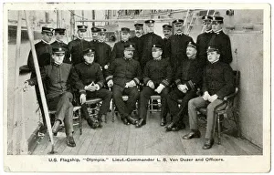 Sayre: Crew members, US Olympia, flagship cruiser