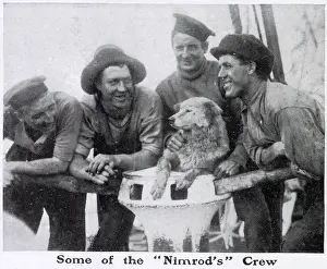 Crew of the Nimrod, 1909