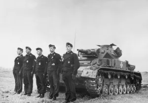 Tankers: Crew before their Panzer IV, 1941