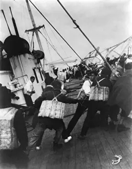 Life Jackets: Crew and passengers on the sinking S. S. Vestris