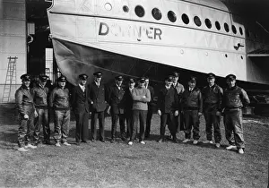Gallen: The crew of the seaplane Dornier Do