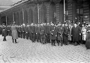 Raiding: Crew of SMS Wolf in Berlin, 1918
