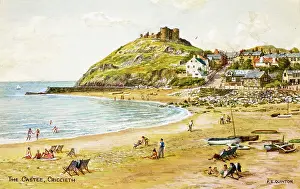 Criccieth: Criccieth Castle, Lleyn Peninsula, Gwynedd, North Wales