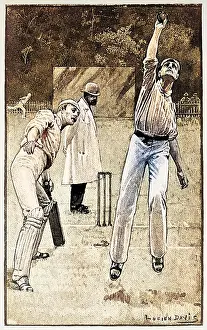 Bowled: Cricket Caught and bowled