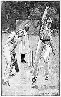 Batsman: Cricket Caught and bowled