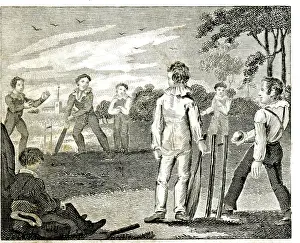 Cricketers: Cricket match