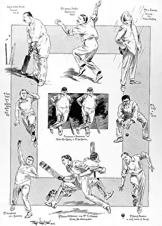 Cricket Match between Actors and Authors at Lord's Cricket G